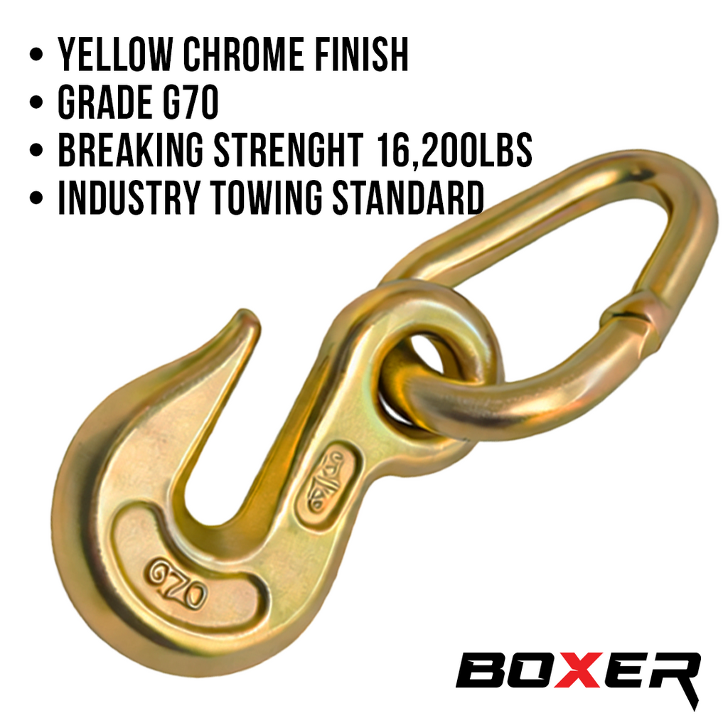 ForceLink 3/8" Grade 70 Grab Hook with Coupling Link