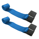 4" x 5' Roll-Off Container Straps with Extra Large Flat Hook - DOT Compliant for Container Securement - 2 Pack-6