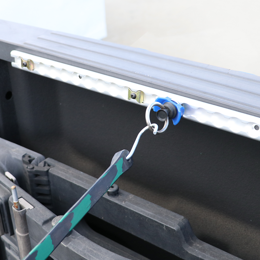 UltimateSecure 6-Inch Aluminum Tracks: Set of 4 - 1600 lbs Load Capacity