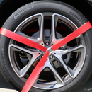 2" x 10' Pro Red Refined Auto Lasso Tie Downs - Set of 4-3