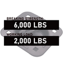 Secure Cargo with Ease: Recessed Pan D-Ring Floor Mounts (4 Pack) with Backing Plates & Hardware-4