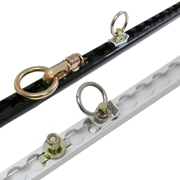 4' L Track Tie Down System - Silver - 0