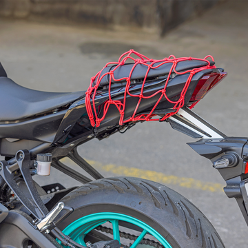 Boxer GearFlex 15" x 15" Cargo Net: Durable Bungee Elasticity with 6 Movable Hooks - 0
