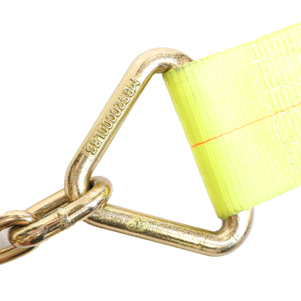 Heavy Duty 4 Inch Forged Delta Ring - 20,000 lbs Load Capacity