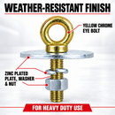3" Long Eye Bolt Kit - 7/16" Thread-4