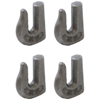 Boxer Weld On Grab Chain Hook G70 Forged – Heavy Duty Hooks - 4 Pack