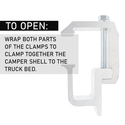 Aluminum Extrusion Canopy Clamp: Secure Your Pickup Canopy with Ease