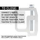 Aluminum Extrusion Canopy Clamp: Secure Your Pickup Canopy with Ease-7