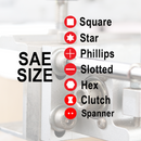 Boxer Signature Series: 36-Piece SAE Ratchet Screwdriver Bits and Sockets Set-5