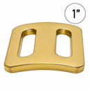 1" Bent Slide Bar Tie Down Webbing Adjuster - 3300lb Break Strength - Easy Grip, Low Profile-1