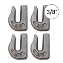 Heavy-Duty 3/8" Forged Clevis Grab Hook - Secure Cargo on Flatbed Trucks & Trailers-1