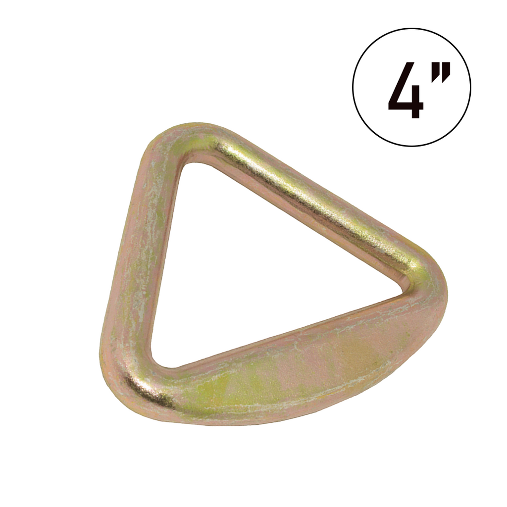 Heavy Duty 4 Inch Forged Delta Ring - 20,000 lbs Load Capacity