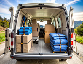 Pro-Shield Heavy-Duty Moving Blanket: 72" x 80" Professional Grade Furniture & Floor Protection Pad - 0