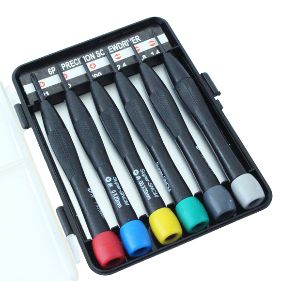 Boxer Signature Series: 6-Piece Tamper Proof Precision Screwdrivers