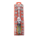 Boxer Signature Series: 72 Gears Pro Dual Function Ratchet Handle Sockets Set-1