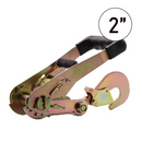 2" Heavy-Duty Pro Ratchet Buckle with Snap Hook – 10,000 lbs Strength, Double Locking Security, Ergonomic Design-1