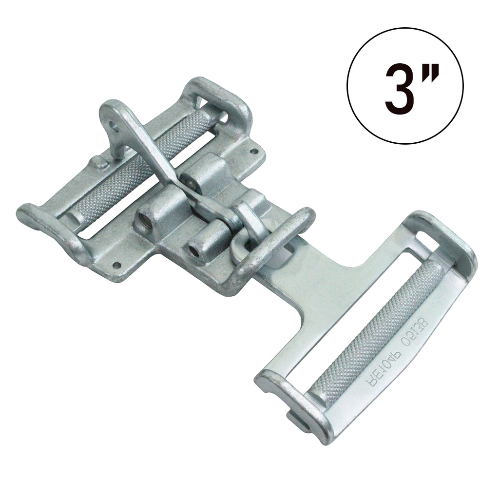 3" Racing Harness Buckle with Roller & Link - Secure & Effortless Fastening