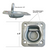 Recessed D Ring Floor Mount 4"