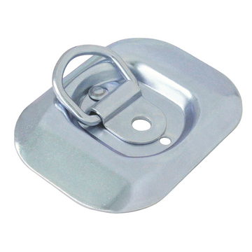 Recessed D Ring Trailer Mount - 1200 lb Capacity - 0