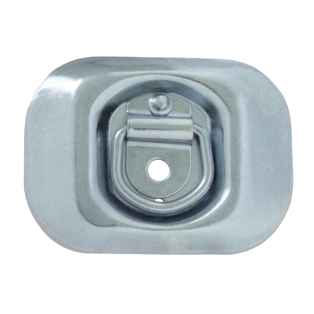 Recessed D Ring Trailer Mount - 1200 lb Capacity