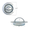 360-Degree Bolt-On Recessed Trailer Mount-5