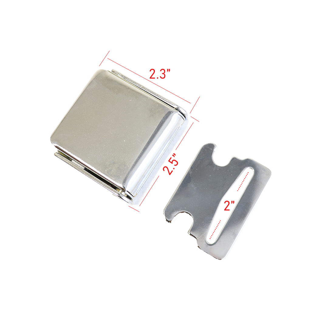 Chrome Seatbelt Buckle