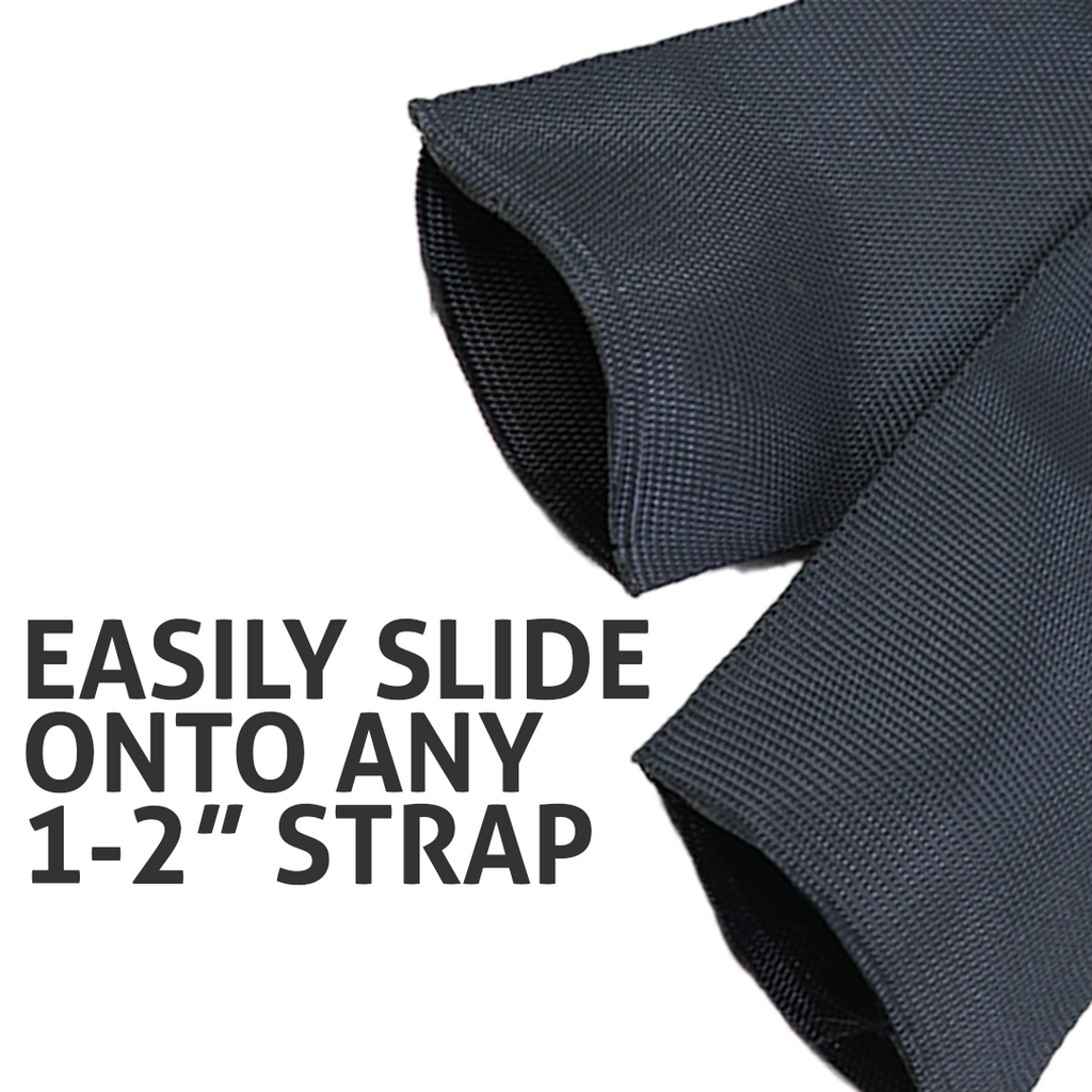 2.75" x 18" Black Cordura Polyester Protective Sleeve