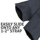 2.75" x 18" Black Cordura Polyester Protective Sleeve-5