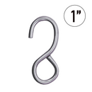 Stainless Steel 1" S Hooks - 770 lbs. Breaking Strength-1