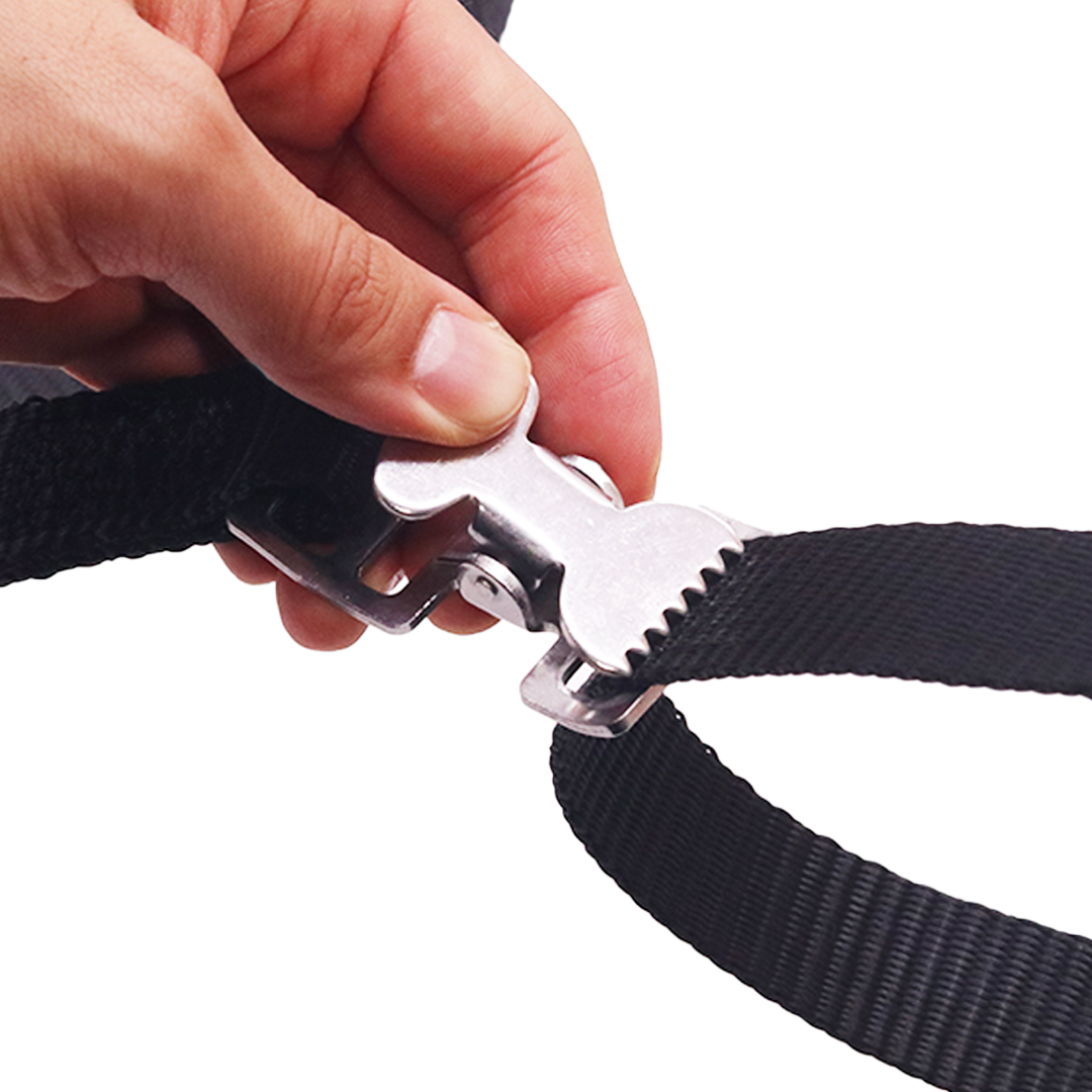 1" x 6' Endless Utility Tie-Down with a Stainless Steel Alligator Buckle