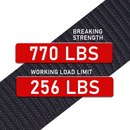 1" x 10' Stainless Steel Ratchet Strap with S-Hooks, 770 lbs. Breaking Strength-4