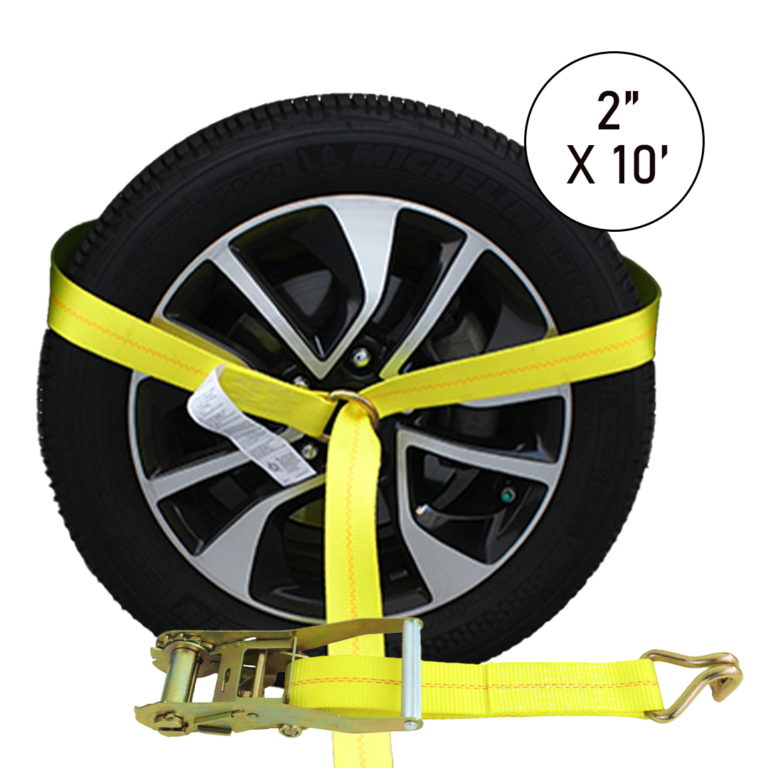 Boxer LassoGuard 2" x 10' Side Tire Holder with Twin J Hook Extension
