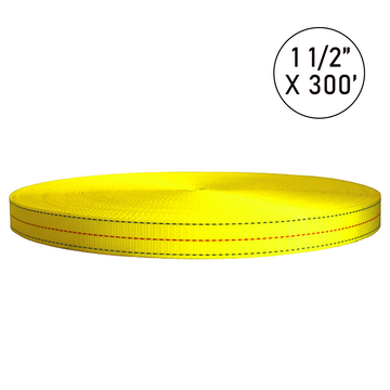 Boxer PolyPro 1.5" x 6,600lb Hi-Vis Polyester Webbing Roll