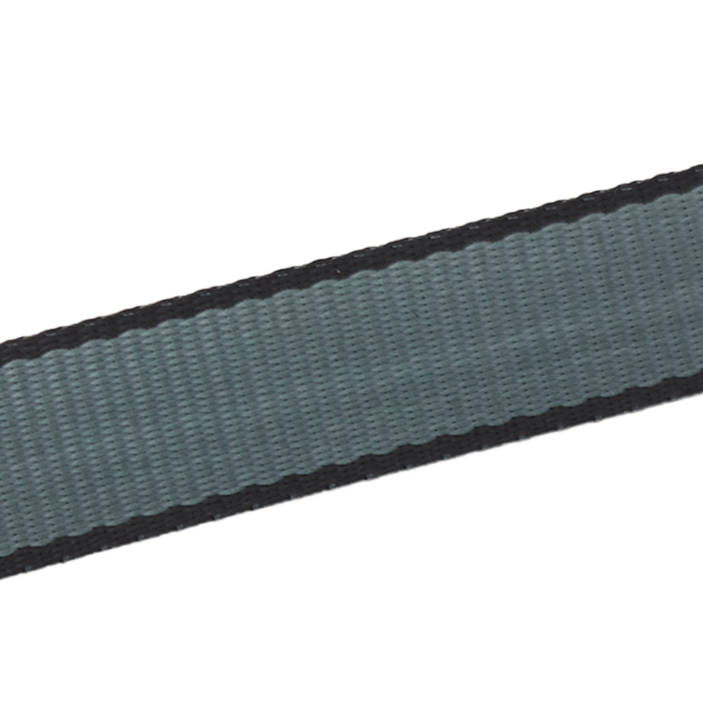 Boxer PolyPro 1.5" x 5,500lb Gray Polyester Webbing Roll with Black Edges