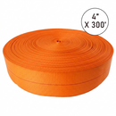 orange 4-inch polyester webbing roll