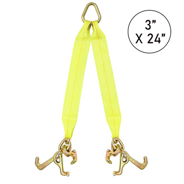 Boxer Precision V-Flex Heavy-Duty 3" x 24' with Forged Cluster RTJ Hooks