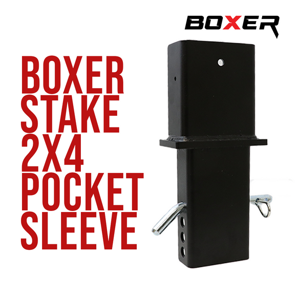 BoxerTool 2x4 Truck Stake Square Sleeve 2 Pack: Elevate Your Hauling with Premium 2x4 Wooden Stakes Enhancement