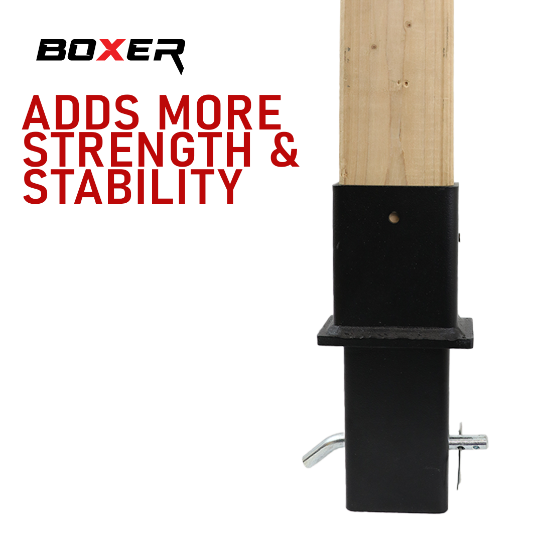 BoxerTool 2x4 Truck Stake Square Sleeve: Elevate Your Hauling with Premium 2x4 Wooden Stakes Enhancement