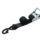 1" Heavy Duty S Hook with Safety Latch - 3000 lbs Breaking Strength, 1000 lbs WLL, Full PE Coated Tie Down Hook-2