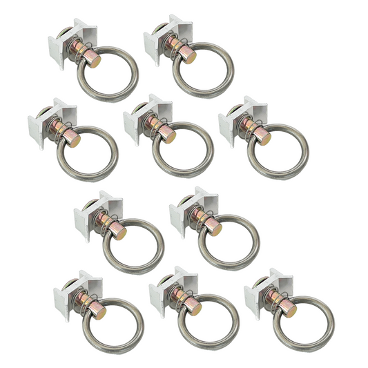 Single Stud Anchor Track Fitting Kit - 10 Pack