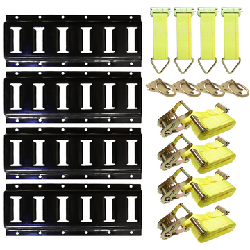 E-Track Rail Tie-Down Kit