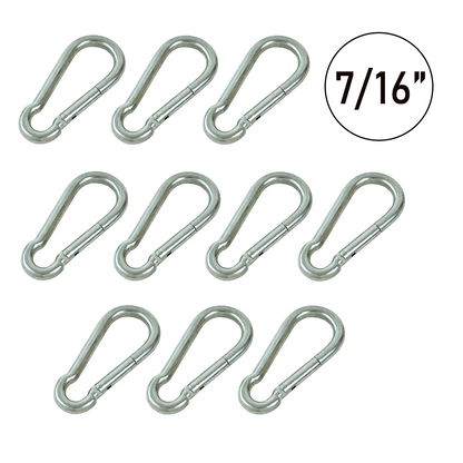 10-Pack VersaClip Carabiner Snap Hooks for Any Adventure