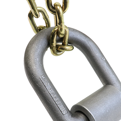 Heavy Duty 1" Forged Lashing Weld-On D-Ring with Mounting Bracket