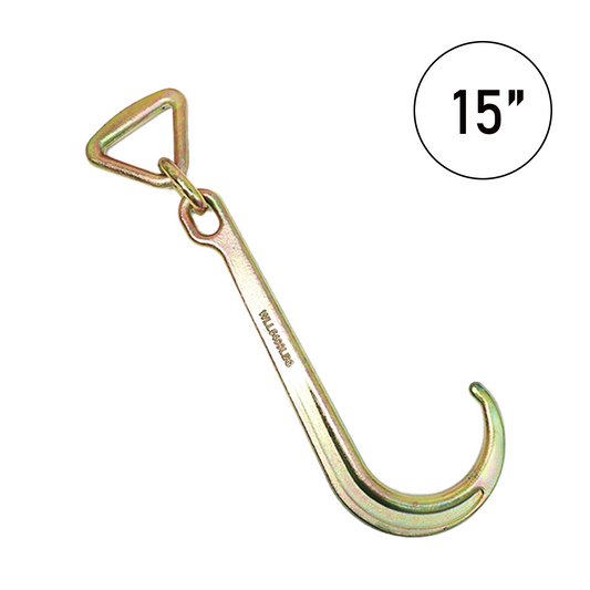 Premium Grade 70 Tow Hooks with Delta Ring (8" or 15")