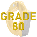 Heavy-Duty 3-Ton Weld-On Forged Anchor Hooks with Safety Latch - G80 Construction-3