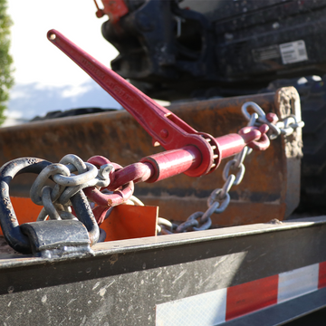 Heavy Duty Ratchet Binder 13,000-lb Working Load Limit, Fits 1/2" and 5/8" Grade 70 Chains - 0