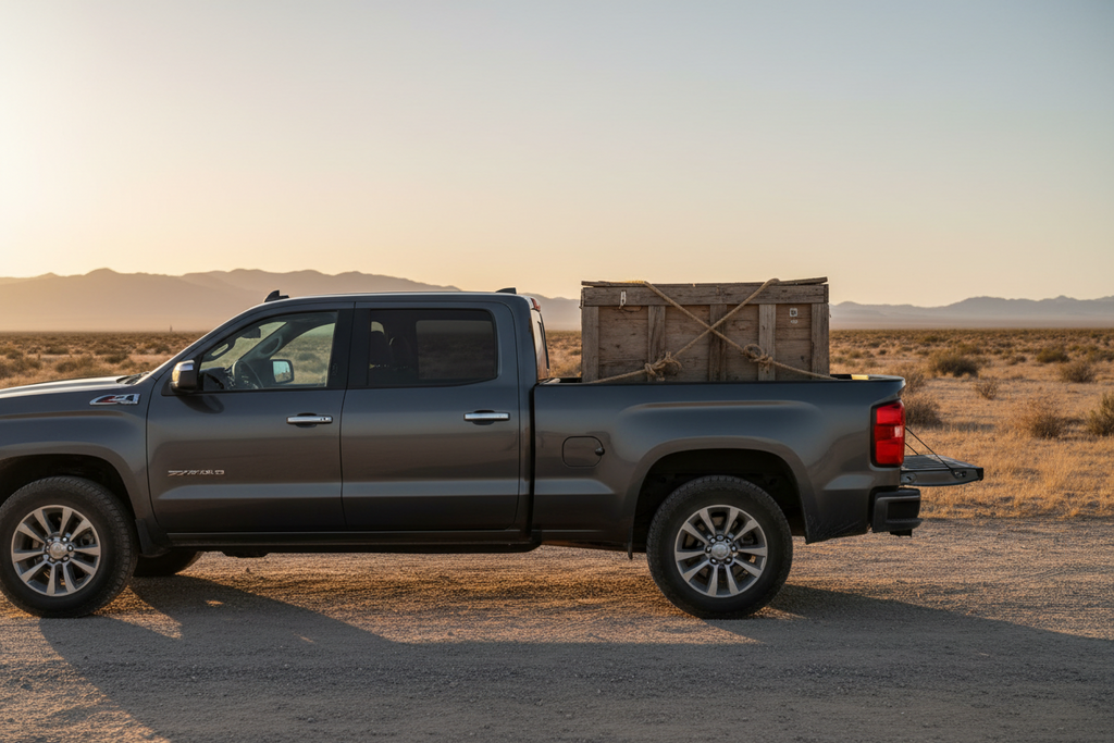 4-piece chrome steel J-rope hook set with mounting screws for truck bed tie-downs.