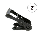 StealthPro 2" Ratchet Buckle: 10,000 lbs Heavy-Duty Capacity with Short Wide Handle and Comfortable Rubber Grip-1