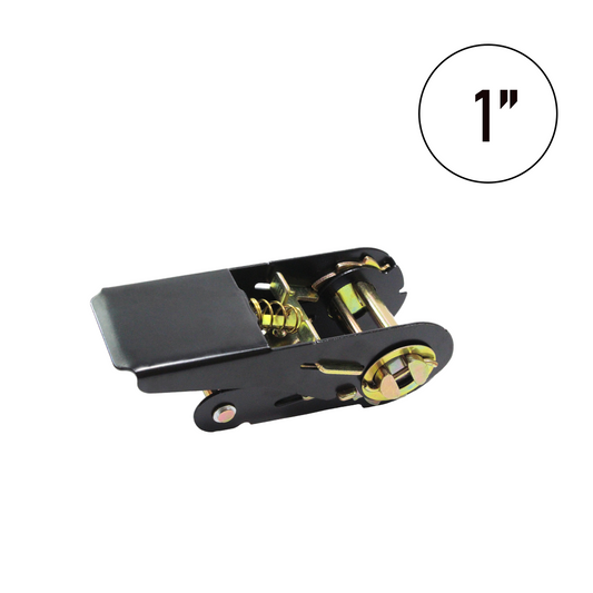 MaxSecure 1" Ratchet Buckle: Heavy-Duty 1760 lbs Load Capacity for Seamless Cargo Control