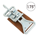 1.75" Center Latch with a Link & Leather Pad for Secure Hold-1